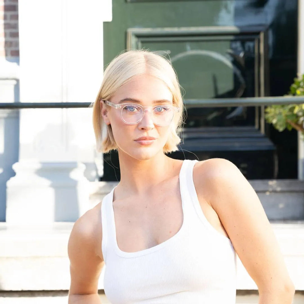 LUXE BLÅLYSBRILLER | CRYSTAL